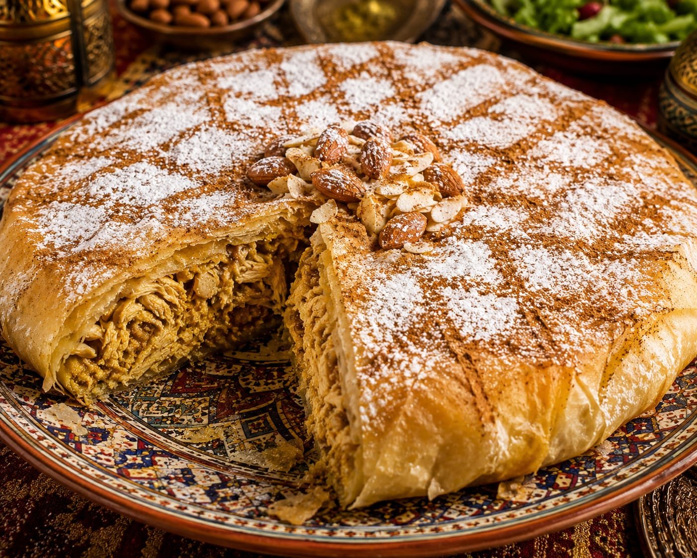 Chicken & Seafood Bastilla