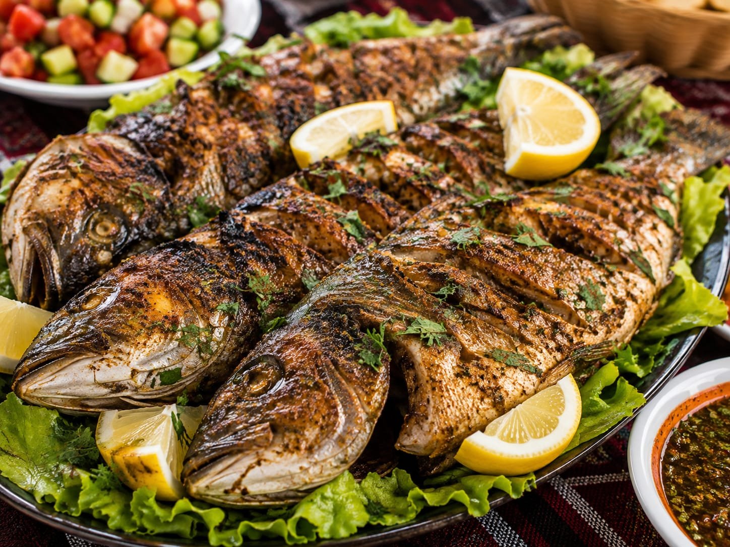 Grilled Atlantic Fish